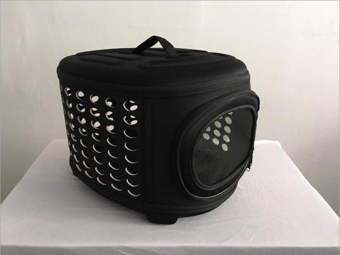 Gambar SIZE BESAR - NEW Model Color - Tas Kucing Jinjing bentuk kubus dengan - Hitam dari Pichi Ocha Pichi Store undefined Tokopedia