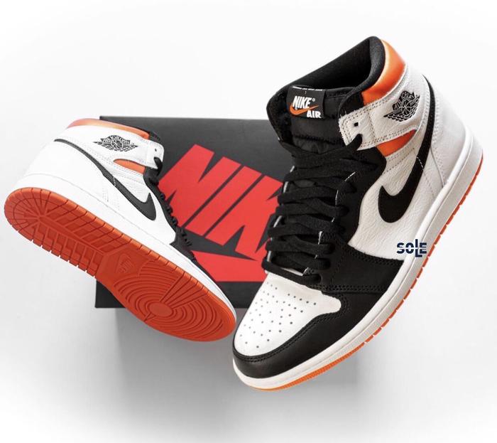 Jual Air Jordan 1 High Electro Orange - Kota Tangerang Selatan - Sole  Jakarta | Tokopedia