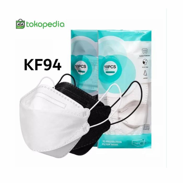 Gambar Masker KF94 / Masker KF 94 - Putih dari ROBBI OEL STORE undefined 2 Tokopedia