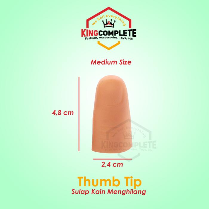 Gambar Alat Sulap Thumb tip - Alat Sulap Jempol - M dari KING COMPLETE MAGIC undefined Tokopedia