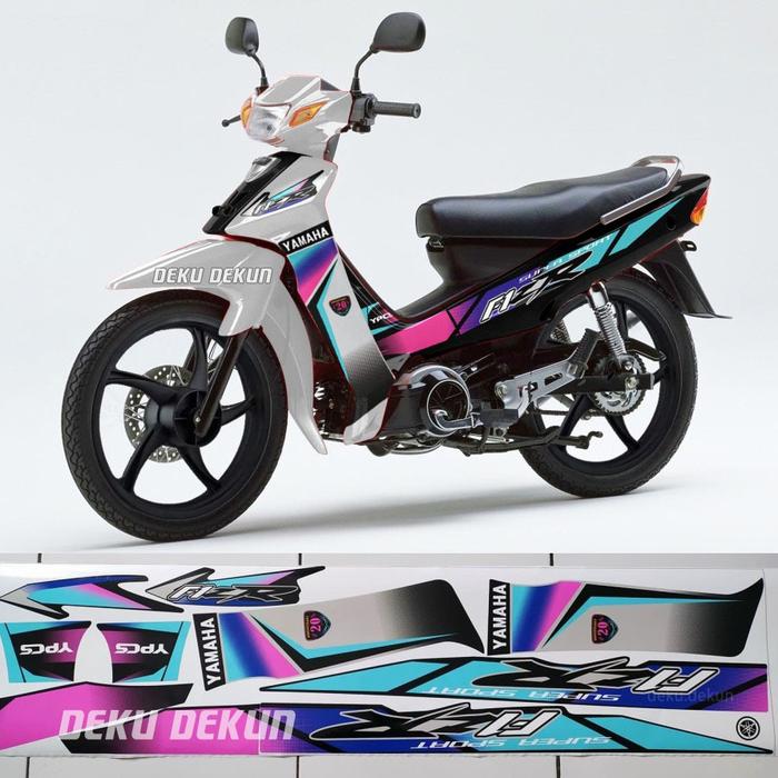 Gambar striping f1zr custom 125zr 20th anniversary - Abu-abu dari jc striping semarang undefined Tokopedia