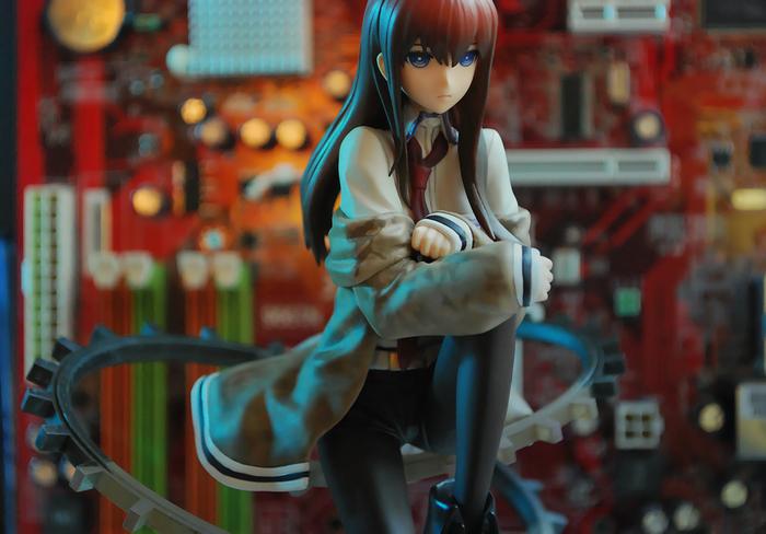 Gambar Action Figure Steins ; Gate - Makise Kurisu Uniform Future Gadget Ver. dari Maniak Mainan undefined Tokopedia