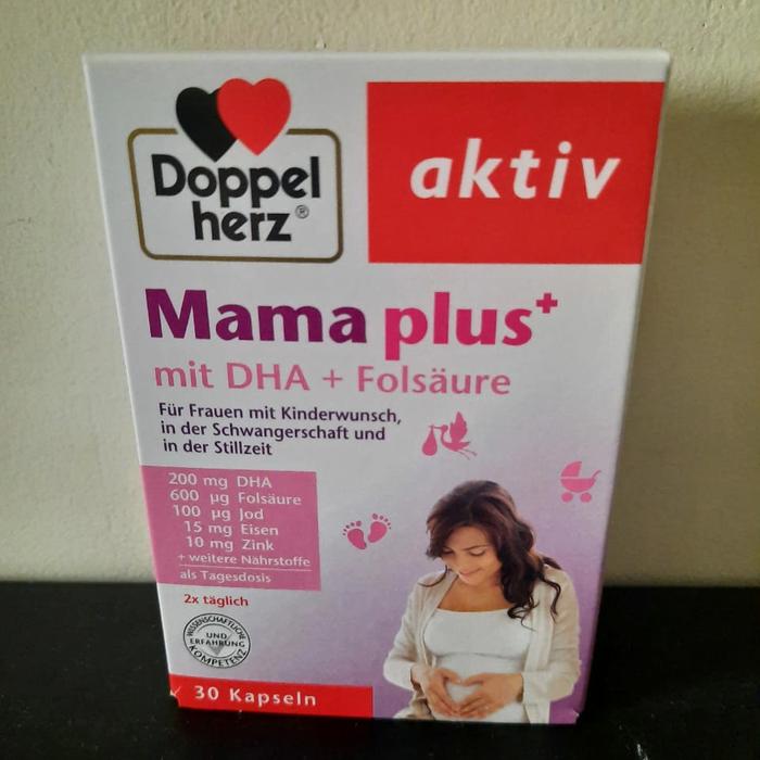 Promo Mama Plus mit DHA + Folsaure Doppelherz - Kota Tangerang Selatan -  COR DE ROSE | Tokopedia