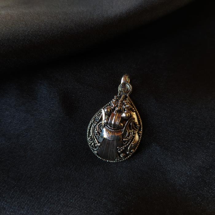 Gambar Liontin Barong Perak 925 Diameter 1 cm dari Mesimbaran.bali undefined Tokopedia