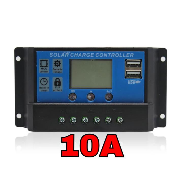 Gambar SCC PWM 10A 20A 30A 40A 50A 60A solar charge controler MPPT PowMR PLTS - 10A dari HNA-houseware undefined Tokopedia
