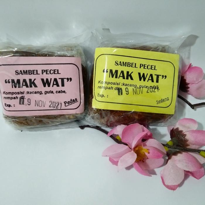 Gambar Sambel Pecel Mak Wat - Sedang dari Haninaa Shop undefined Tokopedia