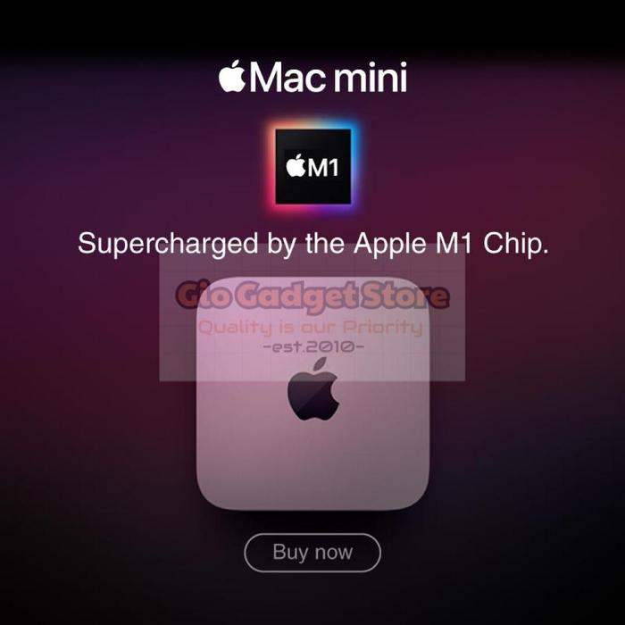 Jual Apple Mac mini 2020 M1 Chip core 8GB 512GB Kota Medan