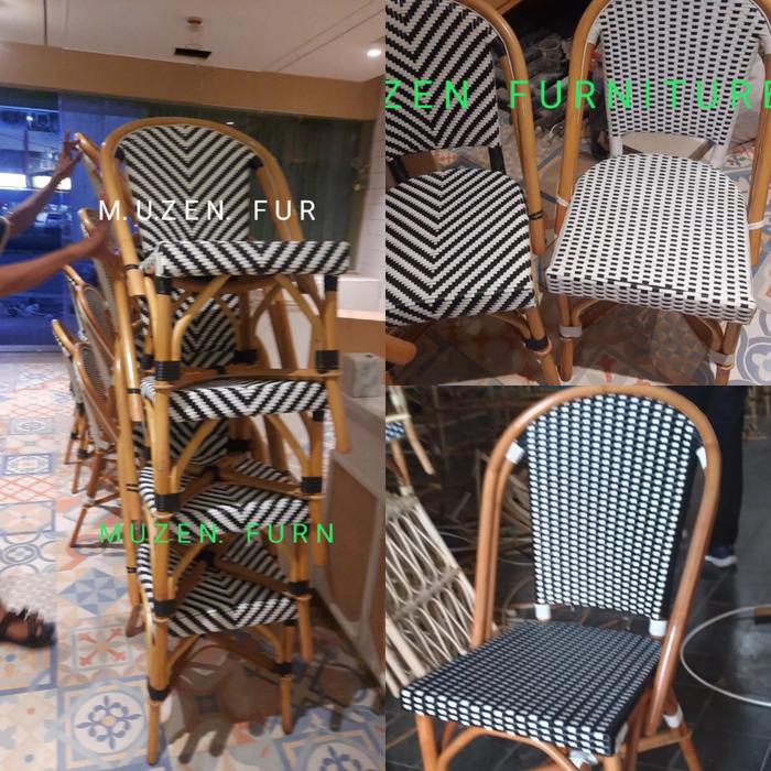 Gambar KURSI KAFE RESTO BISTRO ROTAN dari PARMUZ LIVING undefined Tokopedia