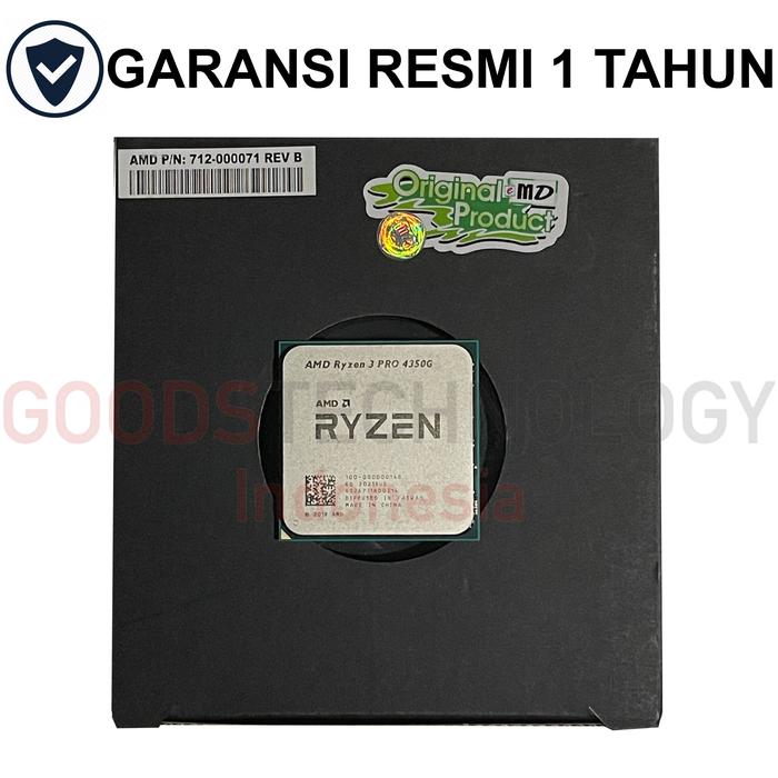 Jual AMD RYZEN Pro 4350G TRAY with Fan Kota Administrasi
