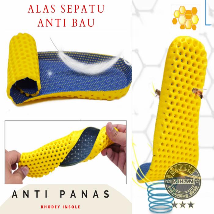 Gambar Alas Sepatu Anti Bau - Rhodey Insole - 40 dari Zihan H&G undefined Tokopedia