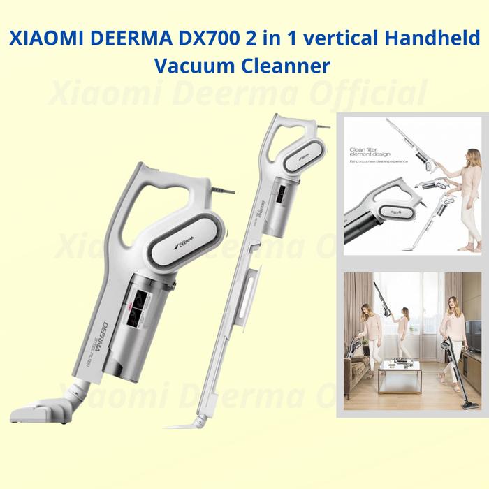 Xiaomi Deerma DX700 Vertical Hand Held Vacuum Cleaner Large Capacity Dust  Box Low Noise Triple Filter Dust Collector Aspirator|Vacuum Cleaners| -  AliExpress