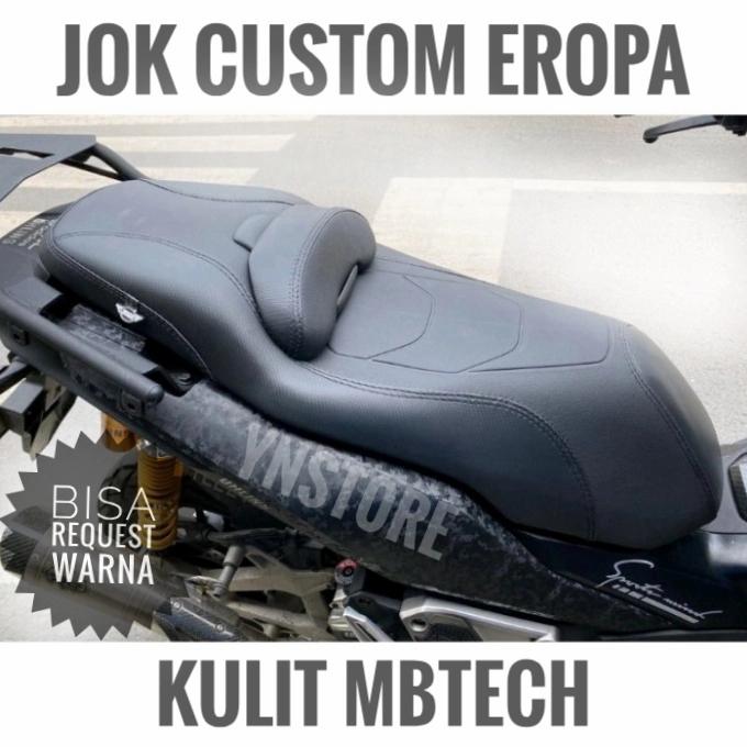 Gambar Cover jok ADV 150 Full mbtech Variasi Aksesoris Motor Honda adv - Hitam merah, Motor lainnya dari Ynstore New undefined 3 Tokopedia