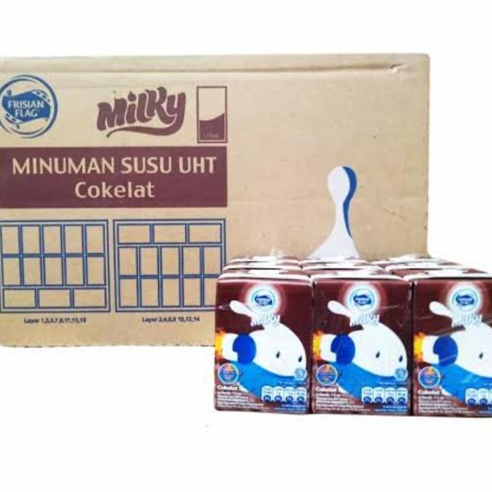 Gambar Susu UHT Milky Frisian Flag dari Toko samudra prima undefined Tokopedia