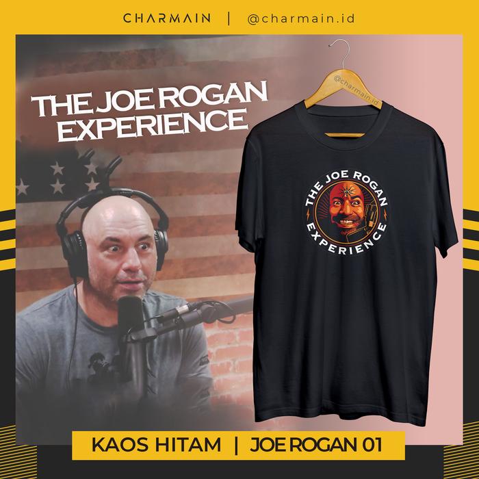 Gambar Kaos Joe Rogan Experience Logo JRE Podcast Viral Youtube - Putih, XL dari Charmain ID undefined Tokopedia