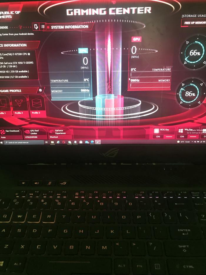 Gambar asus rog gl503ge edition hero strix - Hitam dari TOKOALIEF(HerbalLife) undefined Tokopedia
