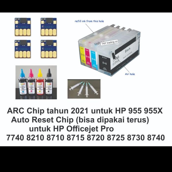 Jual HP 7740 7720 REFILL Lengkap chip 