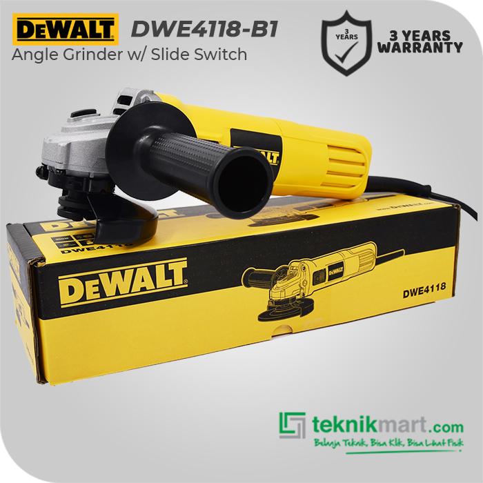 Dewalt DWE4118 950W 100mm Angle Grinder 