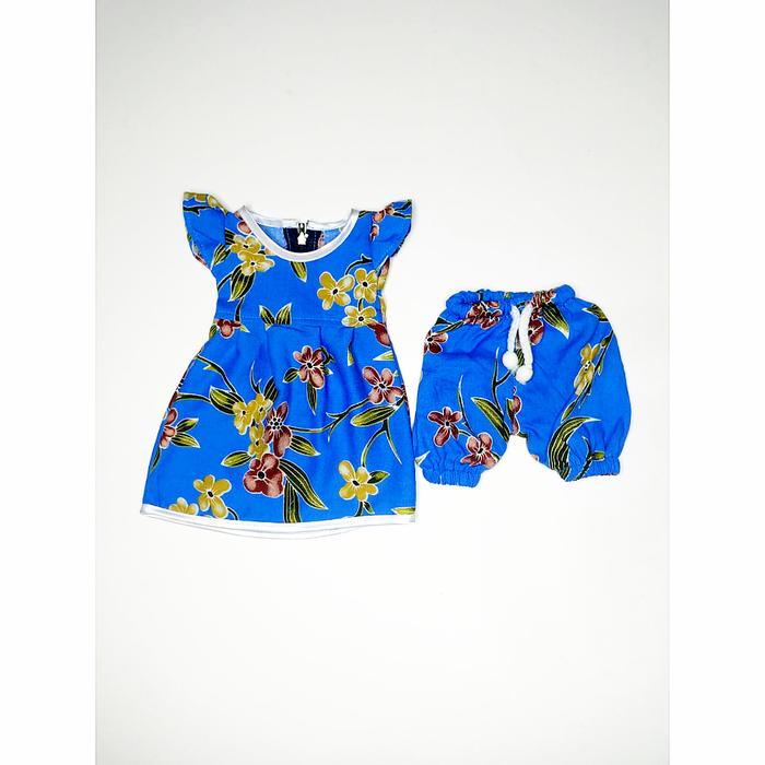 Gambar baju monkey batik - Biru, S dari randu_store_NEW undefined Tokopedia