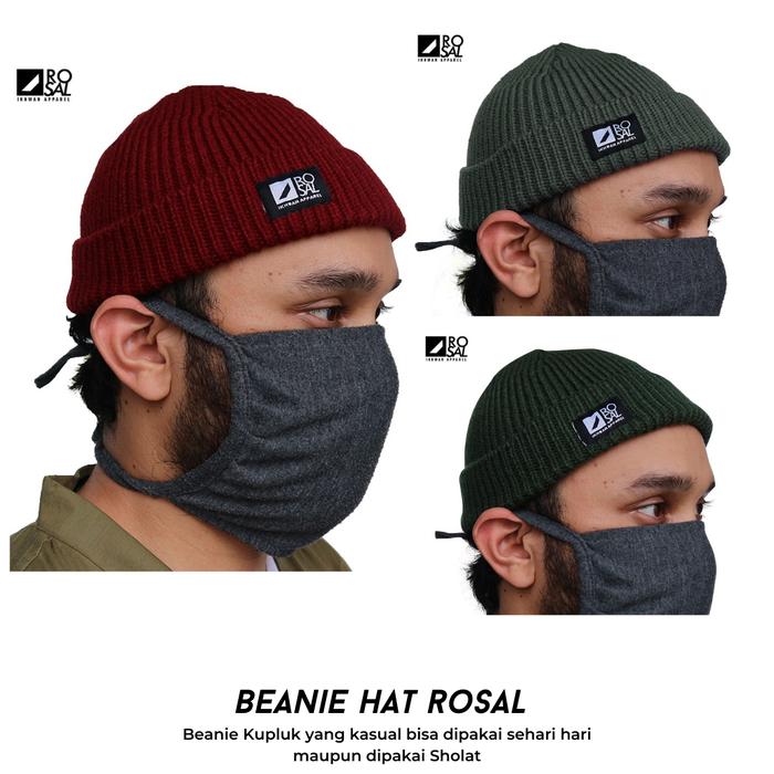 Jual Peci Kupluk Beanie Hat Rosal 