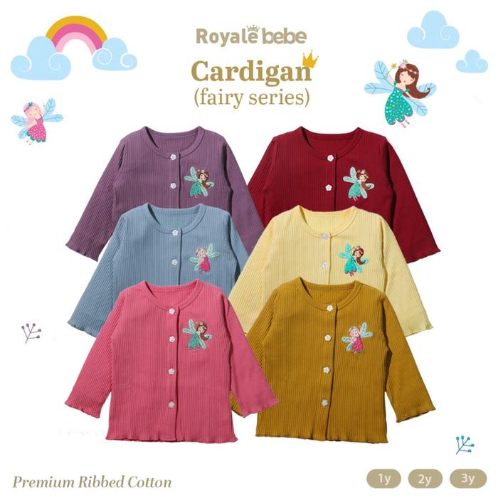 Gambar Royale Bebe - Cardigan (fairy series) - Mulberry, 2Y dari RAIN BABY SHOPS undefined Tokopedia