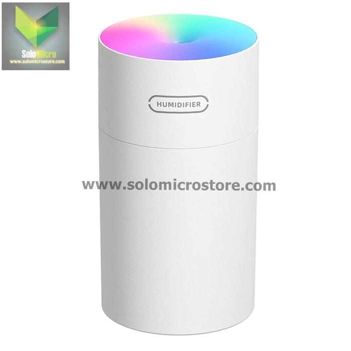 Gambar Air Humidifier Mobil Aromatherapy Oil Diffuser LED 270ml Lampu RGB dari SOLO MICRO undefined Tokopedia
