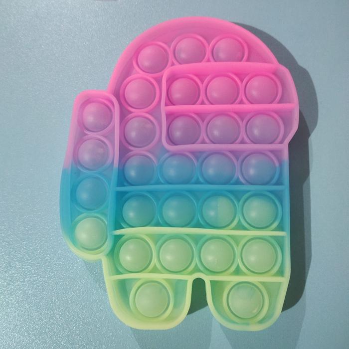 Gambar Push Pop It Mainan Squishy Unicorn Bulat Untuk Penghilang Stress Anak - AMONG dari Oppolia undefined Tokopedia