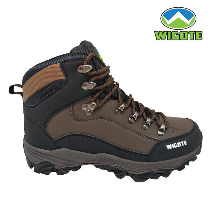 Gambar sepatu gunung murah sepatu outdoor sepatu wigote mammut sepatu hiking - coklat, 40 dari anak rimba adv pusat undefined Tokopedia