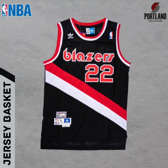 JERSEY BASKET NBA BAJU CLYDE DREXLER CLASSICS PORTLAND TRAIL BLAZER S di  Jersey Basket Jakarta Tokopedia
