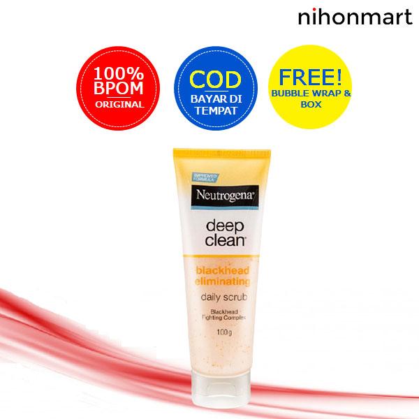 Gambar Neutrogena Deep Clean Blackhead Eliminating Daily Scrub 100g dari nihonmart undefined Tokopedia