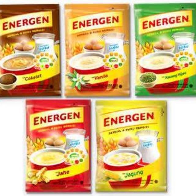 Gambar Energen Sereal coklat vanilla jagung kacang ijo kurma - Vanila dari Subur Sari undefined Tokopedia
