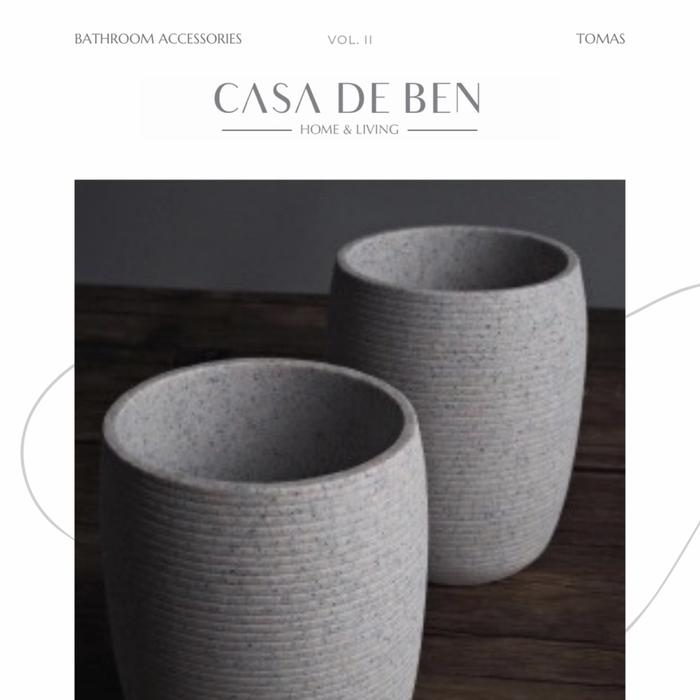 Gambar Tomas Bathroom Accessories (SET) - Grey dari CASADEBEN undefined Tokopedia