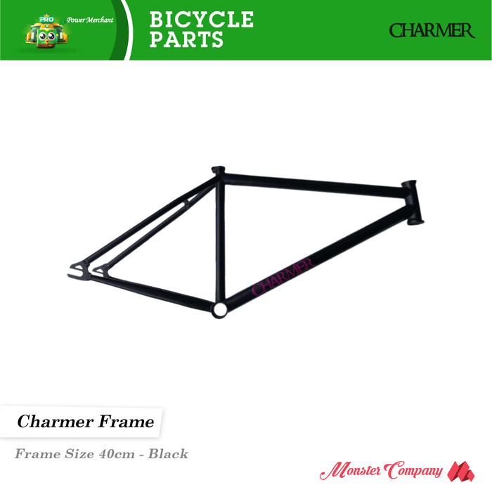 Frame BB17 Breakbrake17 Track Fixed Trick Freestyle BMX Fixie Charmer  Matte Gray, Size 40 di Monstershop-id Tokopedia