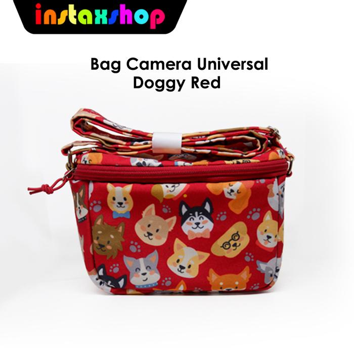 Gambar Bag camera Universal / Tas Kamera Universal - DOGGY RED dari Instaxshop undefined Tokopedia