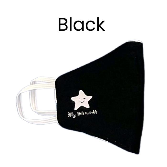 Gambar Mylittletwinkle Healthcare Masker Kain Dewasa dan Anak - Hitam dari Mylittletwinkle Healthcare (GLOVEO) undefined Tokopedia