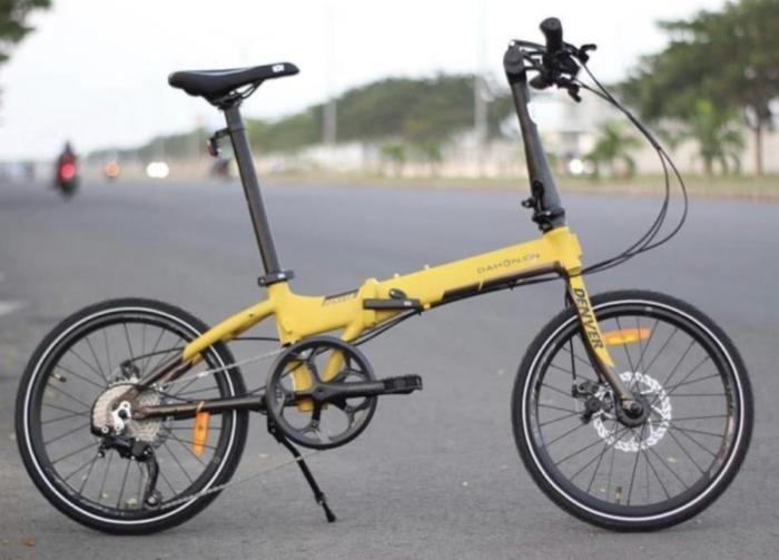 Gambar Sepeda Lipat Dahon Ion Denver 10 Speed Garansi Resmi Element Indonesia - Kuning dari Sepeda dan Motor Listrik undefined Tokopedia