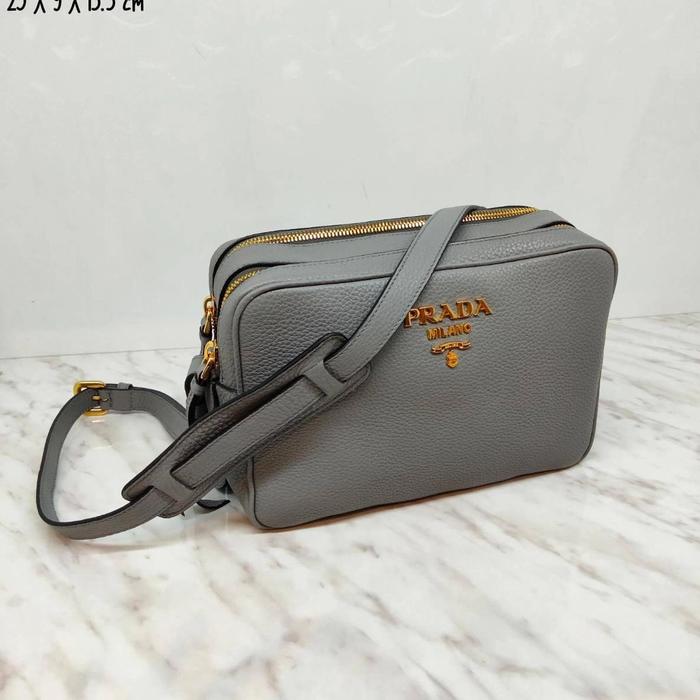 prada double zip camera bag