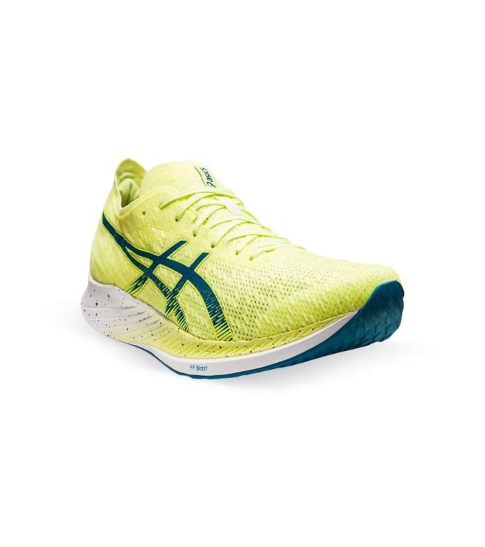 ASICS Magic Speed Men's Running Shoes Glow Yellow/Deep Sea Teal di  Stelviopass Tokopedia