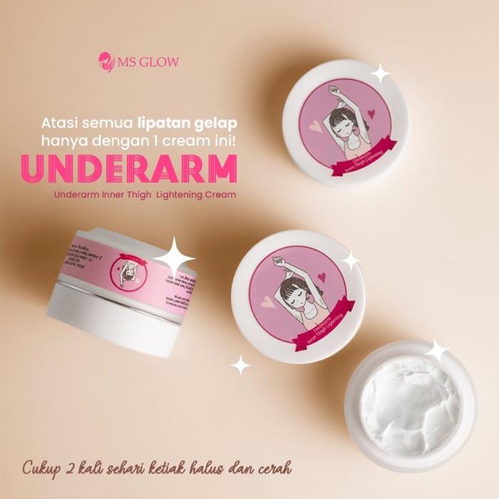 Gambar MS GLOW UNDERARM/CREAM PEMUTIH KETIAK dari MS GLOW FOR MEN JOGJA undefined Tokopedia