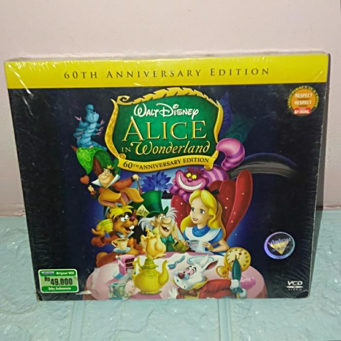 Jual VCD Alice In Wonderland Animasi (original) - Kab. Bekasi 