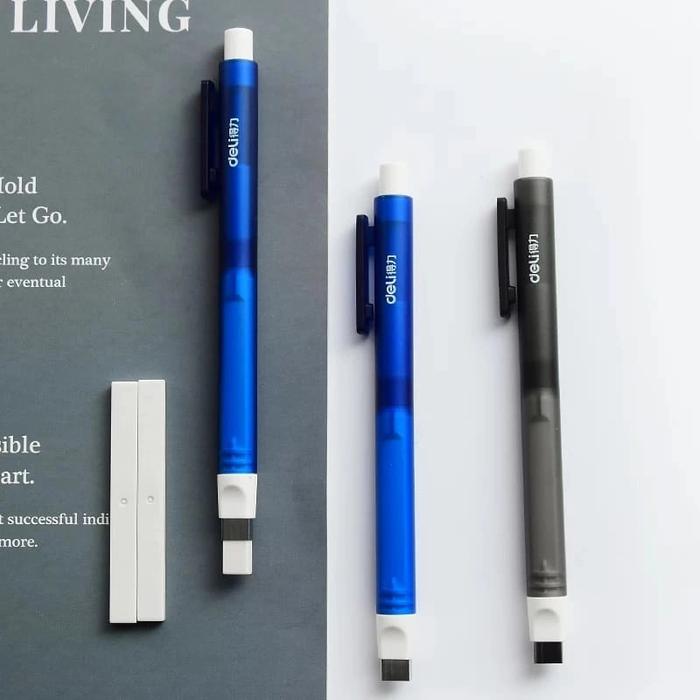 Gambar Pencil Eraser Premium set - Hitam dari Mikiyo Indonesia undefined Tokopedia