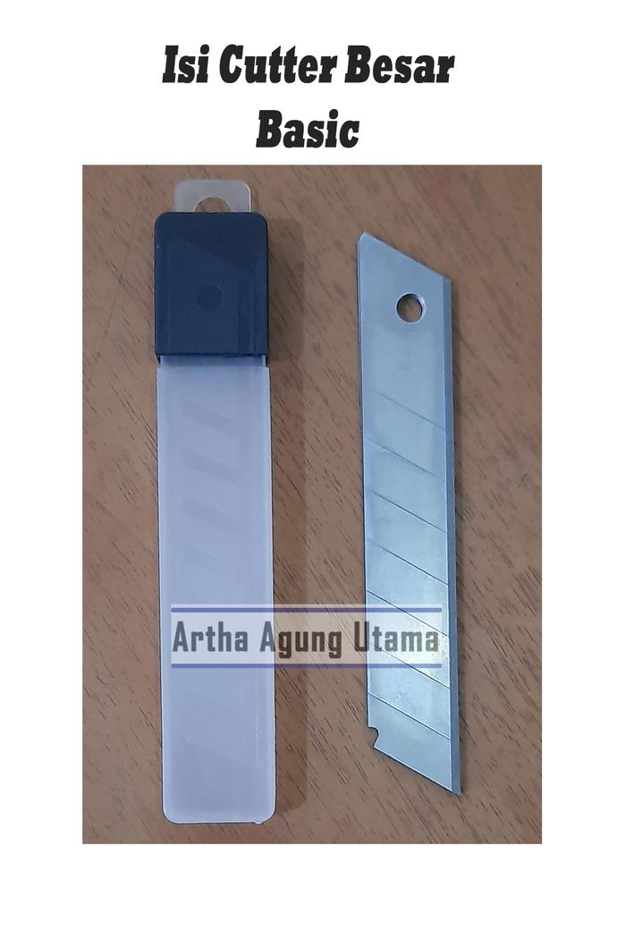 Gambar Isi Cutter Besar Kenko / Refill Cuter/Kater / Isi Cutter Basic & Kecil - Isi Cuter Basic dari TB Artha Agung Utama undefined Tokopedia