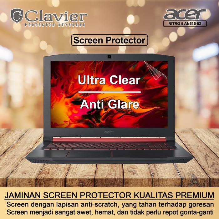 Gambar Keyboard Protector Cover Acer Nitro 5 AN515-52-76UN 51T2 781K Cooskin - SCREEN GLARE dari Clavier Care undefined Tokopedia