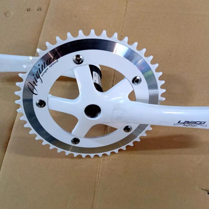 Bicycle Crankset Lasco 46t Jual Crank Crankset Single Lasco 46t - Main Image