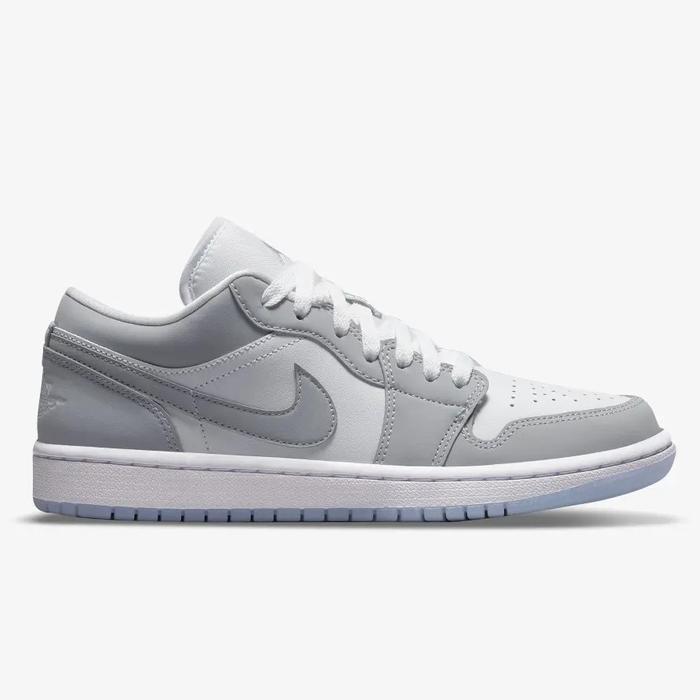 Jual Nike Air Jordan Low Wolf Grey White Alumunium Original 40