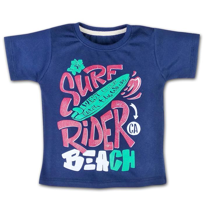 Gambar Bearhug Atasan Lengan Pendek Anak Laki-Laki XNF6 Navy Surf Rider 1-3 T - 2T dari Bearhug undefined Tokopedia