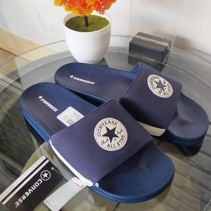 Gambar Sandal Selop Converse - Navy, 39 dari omenstore undefined Tokopedia