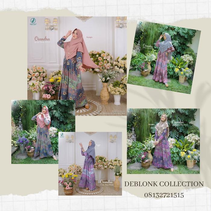 Gambar Qiandra Gamis Set By Alwa Hijab - gms hjb psmina, XXL dari Deblonk Collection undefined Tokopedia