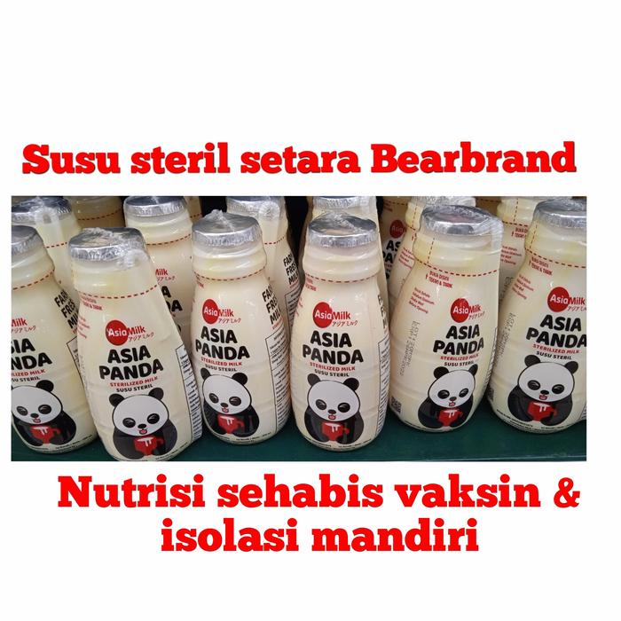 Gambar Susu Asia Panda steril 200ml setara Bearbrand 1 dus 30 pcs dari BIMAONLINE_NEW undefined Tokopedia