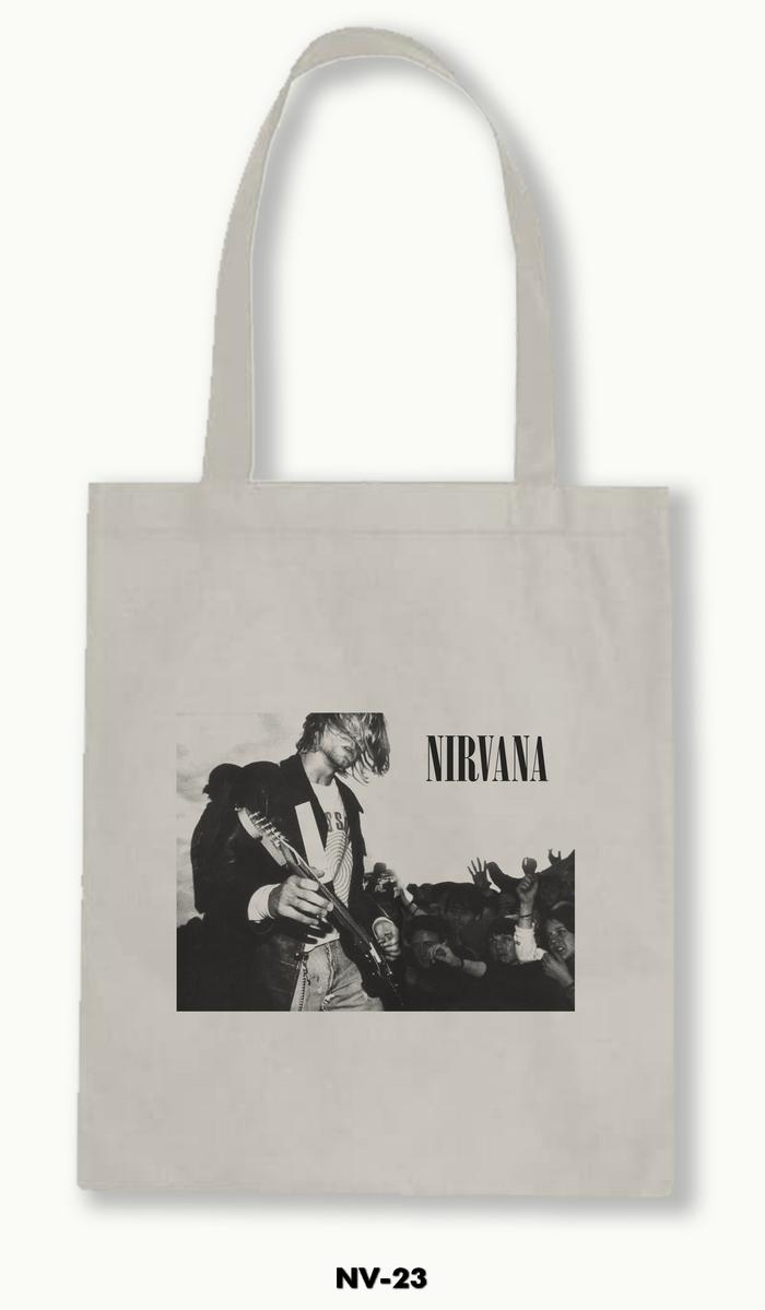 Gambar TOTE BAG BLACU - NIRVANA .02 - NV-23 dari TOKOMESTA undefined Tokopedia