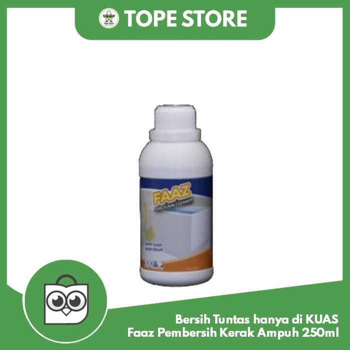 Gambar PROMO Pembersih Kerak Keramik Ampuh Faaz Cleaner Faaz Porselen Cleaner - 250ML dari Tope-Store undefined Tokopedia